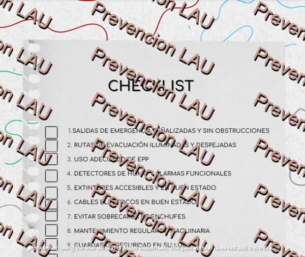 Inspección de seguridad semanal